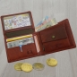 Preview: Italy Petro Büffel Leder Portemonnaie im Retro Used Look Herren Querformat